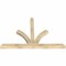 Ekena Millwork Richland Rough Sawn Timber Gable Bracket, Douglas Fir, 72"W x 48"H x 4"D x 4"F, 16/12 Pitch GBW072X48X0404RIC00RDF - alternate 3